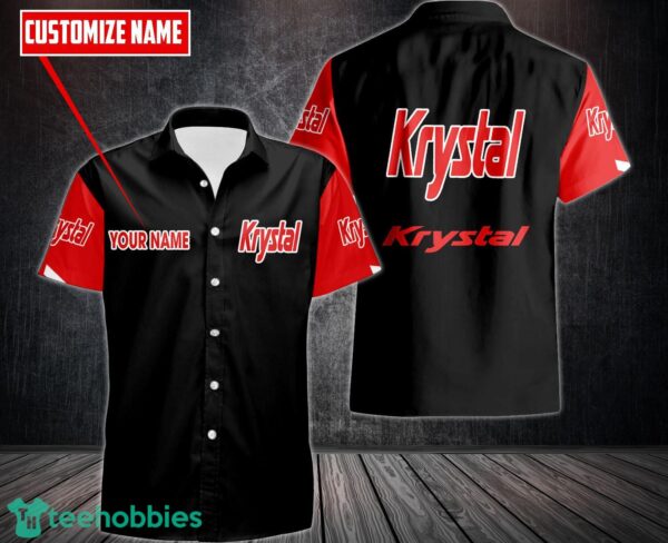 Personalized Krystal 3D Printing Hawaiian Shirt For Men And Women Product Photo 1
