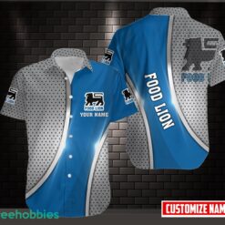 Personalized Name Food Lion AOP Hawaiian Shirt All Over Printed Button Shirt Product Photo 1