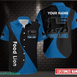 Personalized Name Food Lion AOP Hawaiian Shirt Gift Product Photo 1