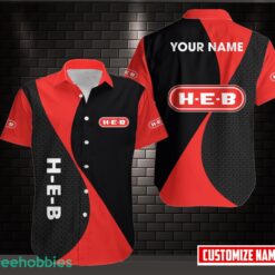 Personalized Name H-E-B AOP Hawaiian Shirt Gift Product Photo 1