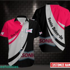 Personalized Name Sonic Drive-In Unique Gift For Fans 3d Hawaiian Shirt Product Photo 1