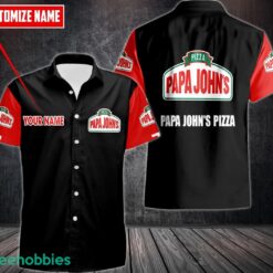 Personalized Papa John's Pizza 3D Printing Hawaiian Shirt For Men And Women Product Photo 1