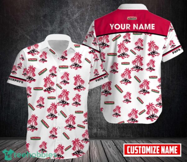 Personalized Papa Murphy's Hawaii Shirt Coconut Pattern Shirt Product Photo 1