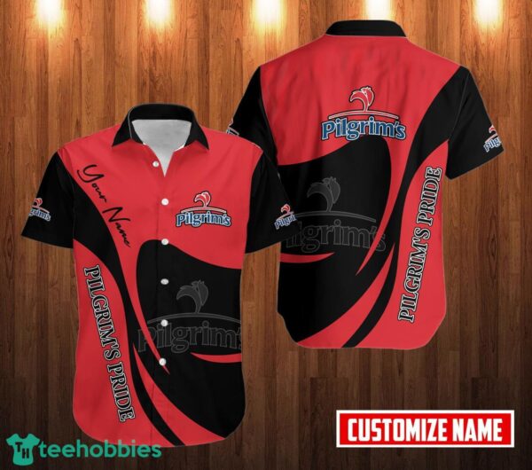 Personalized pilgrim's pride Lover Shirt 3D Hawaiian Shirt For Men And Women Gift Product Photo 1