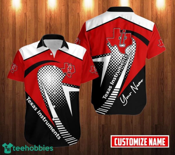 Personalized Texas Instruments Unique Gift For Fans 3d Hawaiian Shirt Product Photo 1