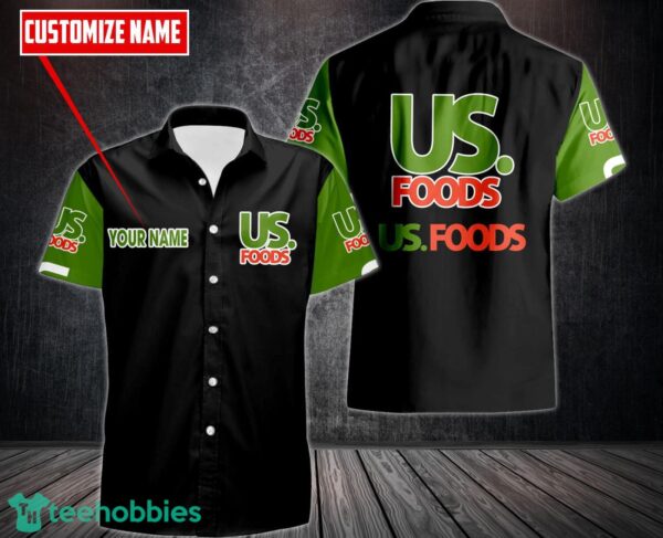 Personalized Us Foods 3D Printing Hawaiian Shirt For Men And Women Product Photo 1