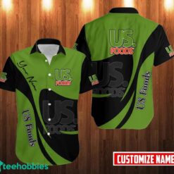 Personalized us foods Lover Shirt 3D Hawaiian Shirt For Men And Women Gift Product Photo 1