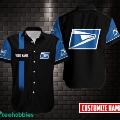 PERSONALIZED usps All Over Printed 3D Hawaiian Shirt Product Photo 1