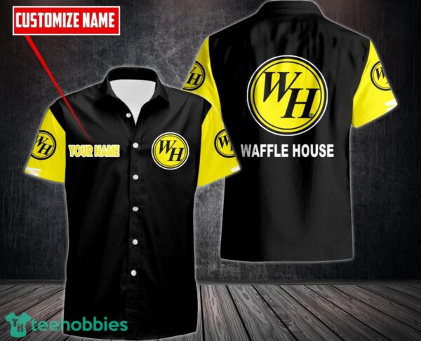 Personalized Waffle House 3D Printing Hawaiian Shirt For Men And Women Product Photo 1