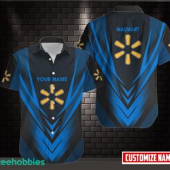 Personalized Walmart logo brand Hawaiian Shirt Custom Name Product Photo 1
