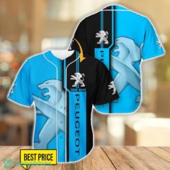 Peugeot New Baseball Jersey Shirt For Car Lovers Gift Custom Name Product Photo 1