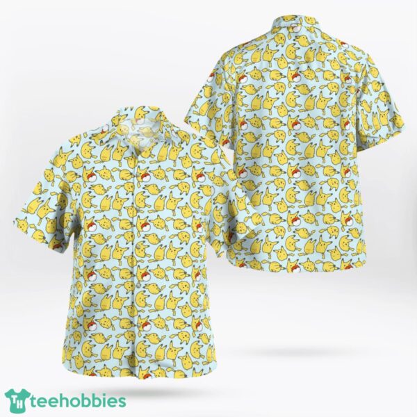 Pikachu Pokemon ChiBi Hawaiian Shirt For Men And Women Product Photo 1
