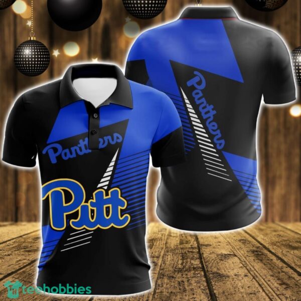 Pittsburgh Panthers 3D Polo Shirt For Team Sport Gift For Men Product Photo 1