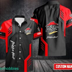 Pizza Hut 3D Printing Hawaiian Shirt For Men And Women Custom Name Product Photo 1
