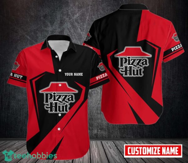 Pizza Hut Hawaii Shirt Classic Button Shirt Custom Name Product Photo 1