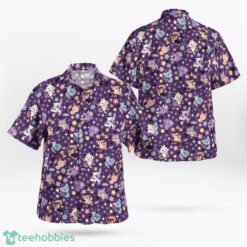 PKM Meowth Cute Hawaiian Shirt For Men And Women Product Photo 1