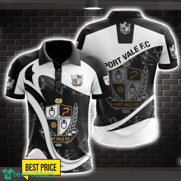 Port Vale 3D Polo Shirt Special Gift For Fans Holiday Gift Product Photo 1