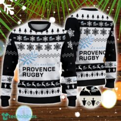 Provence Rugby 3D Sweater Gift Ugly Christmas Sweater Product Photo 1