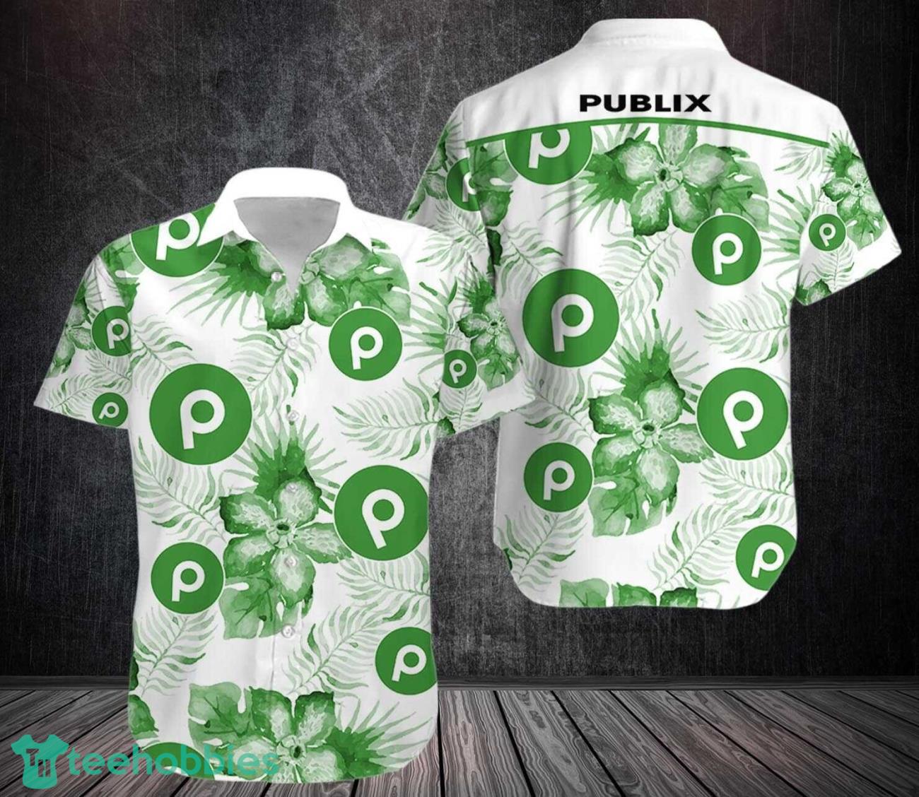 Publix Hawaii Shirt Big Flower Tropical Hawaiian Shirt image Publix Hawaii Shirt Big Flower Tropical Hawaiian Shirt Product Photo 1