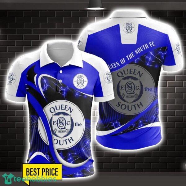 Queen of the South F.C. 3D Polo Shirt Special Gift For Fans Holiday Gift Product Photo 1