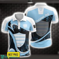 Racing 92 3D Polo Shirt Special Gift For Fans Holiday Gift Product Photo 1