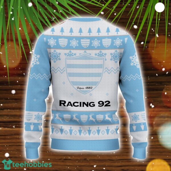 Racing 92 3D Sweater Gift Ugly Christmas Sweater Product Photo 3