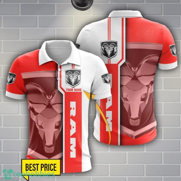 Ram Truck 3D Polo Shirt Custom Name For Fans Car Lover Gift Product Photo 1