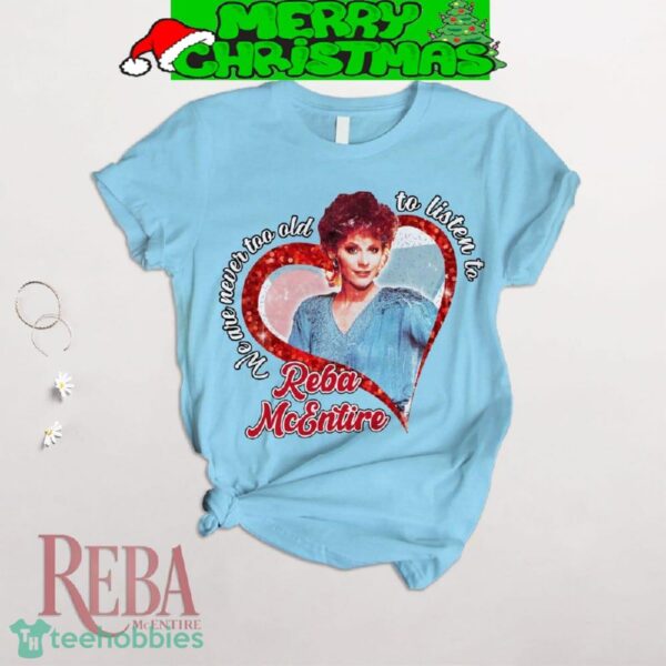 Reba McEntire Red Lips Like A Flame Fleece Pajamas Set Christmas For Family - Reba McEntire Red Lips Like A Flame Fleece Pajamas Set-2