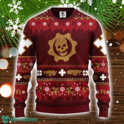 Red Skull 3D Ugly Christmas Sweater Cute Gift Christmas Holiday Gift Product Photo 1