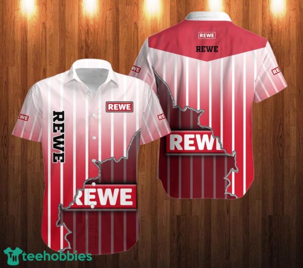 Rewe Logo Brand Hawaiian Shirt For Men Women Product Photo 1