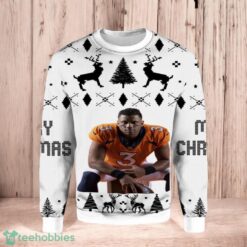 Russell Wilson Denver Broncos 3D Ugly Christmas Sweater Christmas Gift Hoilday Product Photo 1