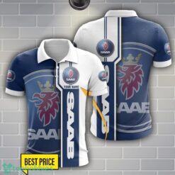 Saab Automobile 3D Polo Shirt Custom Name For Fans Car Lover Gift Product Photo 1