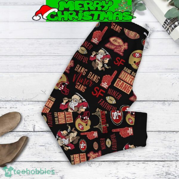 San Francisco 49ers Fan Till I Die Fleece Pajamas Set Gift Family - San Francisco 49ers Fan Till I Die Fleece Pajamas Set-2
