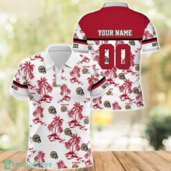 San Francisco Football Polo Shirt Full Printing Custom Name And Number Product Photo 1