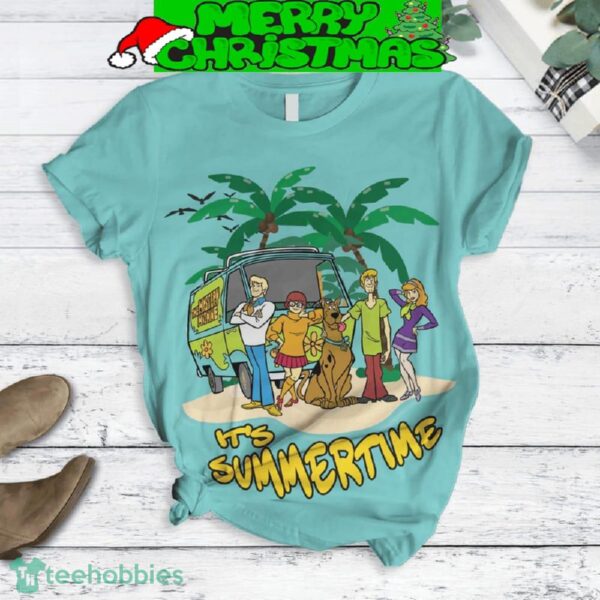 Scooby-Doo Where Are You It’s Summertime Fleece Pajamas Set For Women Gift Christmas - Scooby-Doo Where Are You It’s Summertime Fleece Pajamas Set-2