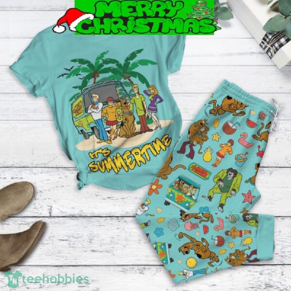 Scooby-Doo Where Are You It’s Summertime Fleece Pajamas Set For Women Gift Christmas - Scooby-Doo Where Are You It’s Summertime Fleece Pajamas Set-1