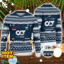 Scuderia AlphaTauri Special Gift Ugly Christmas Sweater Custom Name Product Photo 1