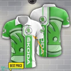 Skoda Auto 3D Polo Shirt Custom Name For Fans Car Lover Gift Product Photo 1