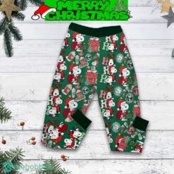 Snoopy Charlie Brown Starbucks Mery Christmas Fleece Pajamas Set For Christmas - Snoopy Charlie Brown Starbucks Mery Christmas Fleece Pajamas Set-2