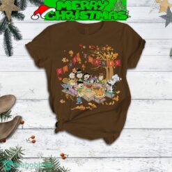 Snoopy Peanuts Give Thanks Pajamas Set All Over Print Christmas Gift - Snoopy Peanuts Give Thanks Pajamas Set-4
