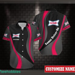 Sonic Drive-In Unique Gift For Fans 3d Hawaiian Shirt Personalized Name Product Photo 1