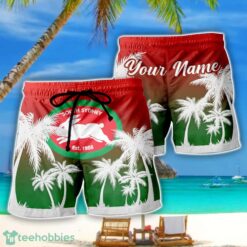 South Sydney Rabbitohs NRL Beach Shorts Custom Name Product Photo 1