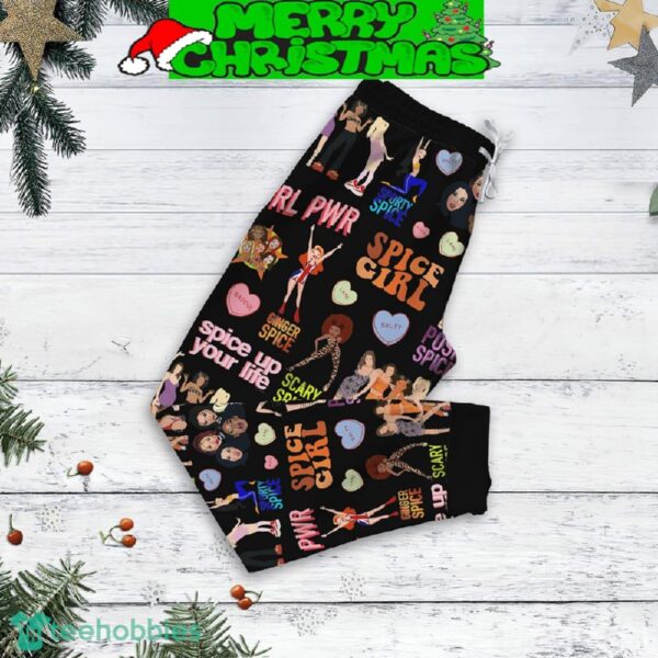 Spice Girls Choosy Not A Floozy Fleece Pajamas Set For Christmas - Spice Girls Choosy Not A Floozy Fleece Pajamas Set-2