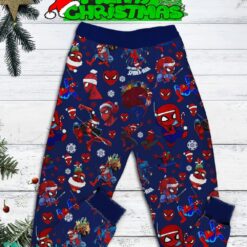 Spiderman My Spidey Senses Are Telling Me That It Is Christmas Fleece Pajamas Set Full Print Christmas For Women - Spiderman My Spidey Senses Are Telling Me That It Is Christmas Fleece Pajamas Set-2