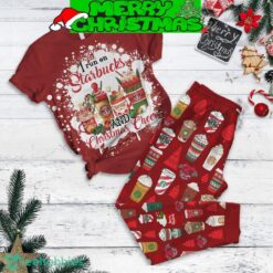 Starbucks Merry Christmas Pajamas Set For Christmas - Starbucks Merry Christmas Pajamas Set-1