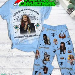 Steven Tyler Measure Of Sorrow Awakens Us Fleece Pajamas Set For Christmas - Steven Tyler Measure Of Sorrow Awakens Us Fleece Pajamas Set-1
