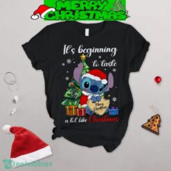 Stitch It Is Beginning To Taste A Lot Like Christmas Feliz Navidad Ohana Fleece Pajamas Set All Over Print Christmas Gift - Stitch It Is Beginning To Taste A Lot Like Christmas Feliz Navidad Ohana Fleece Pajamas Set-3