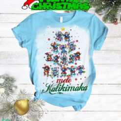 Stitch Ohana Means Mischief With Stitch Merry Christmas Fleece Pajamas Set Gift Family - Stitch Ohana Means Mischief With Stitch Merry Christmas Fleece Pajamas Set-2