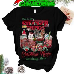 Stranger Things Merry Christmas Demedogs Make Bad Christmas Present Pajamas Set Christmas For Family - Stranger Things Merry Christmas Demedogs Make Bad Christmas Present Pajamas Set-2