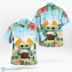 SW Baby Yoda Hawaiian Shirt 3D All Over Printed Hawaii Shirt Summer Gift Product Photo 1